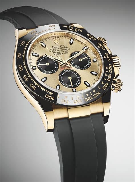 rolex daytona black and gold